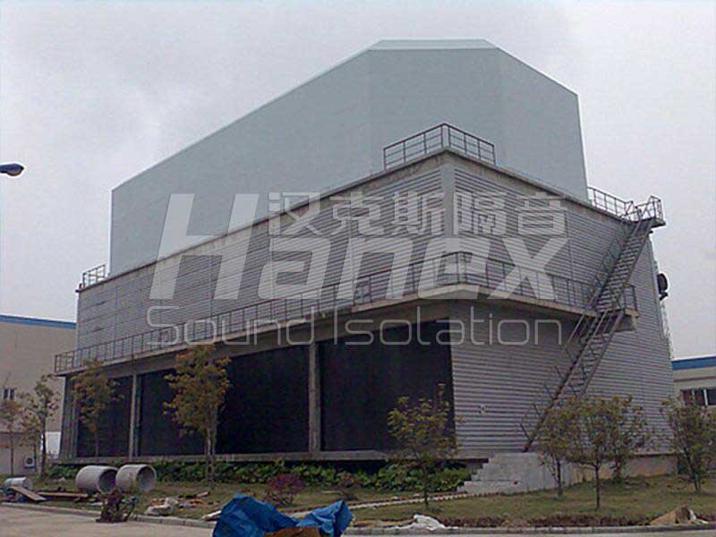 發電廠冷卻塔噪聲治理案例-琥珀京興天然氣發電廠